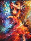 Unknown Artist - Latina Dancing painting